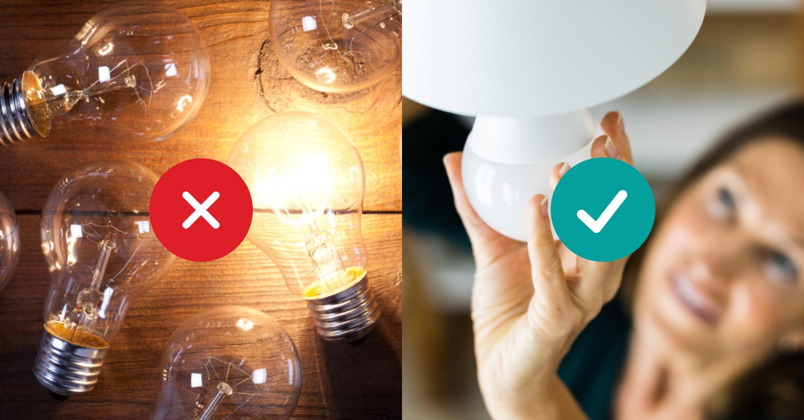 Energy efficient light bulbs